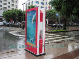 华骏专业订做广告垃圾箱 创新环卫与广告宣传的完美结合